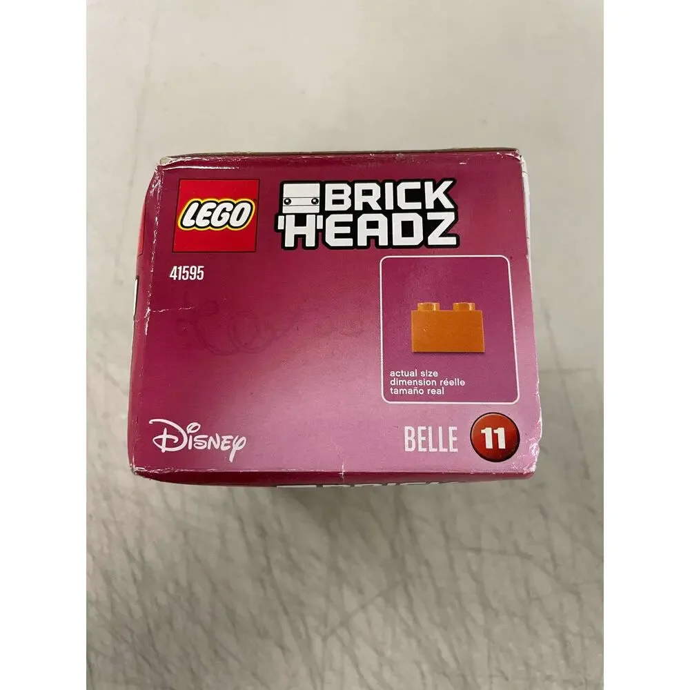 LEGO BrickHeadz Belle 41595 Disney Beauty and the Beast New Damaged Box